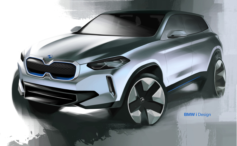 Illustration for article titled The BMW iX3 Concept: You'd Almost Never Know It's All-Electric